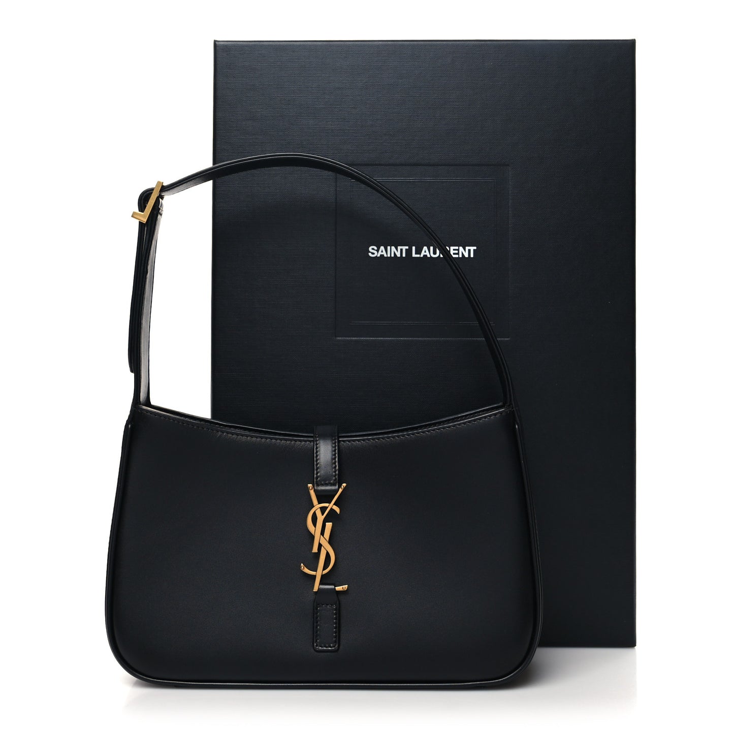 Smooth Calfskin Le 5 A 7 Hobo Black