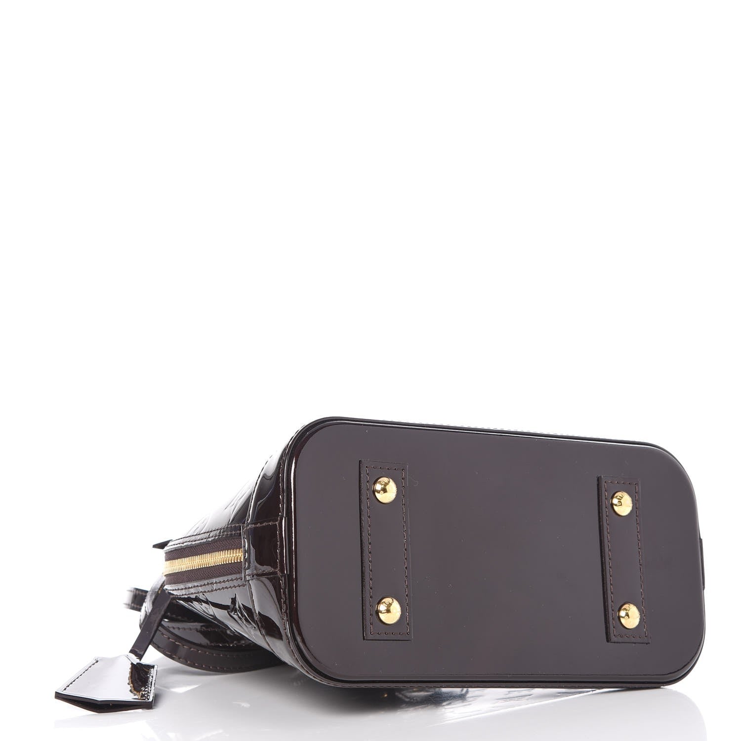Louis Vuitton Vernis Alma BB Amarante 5 of 8