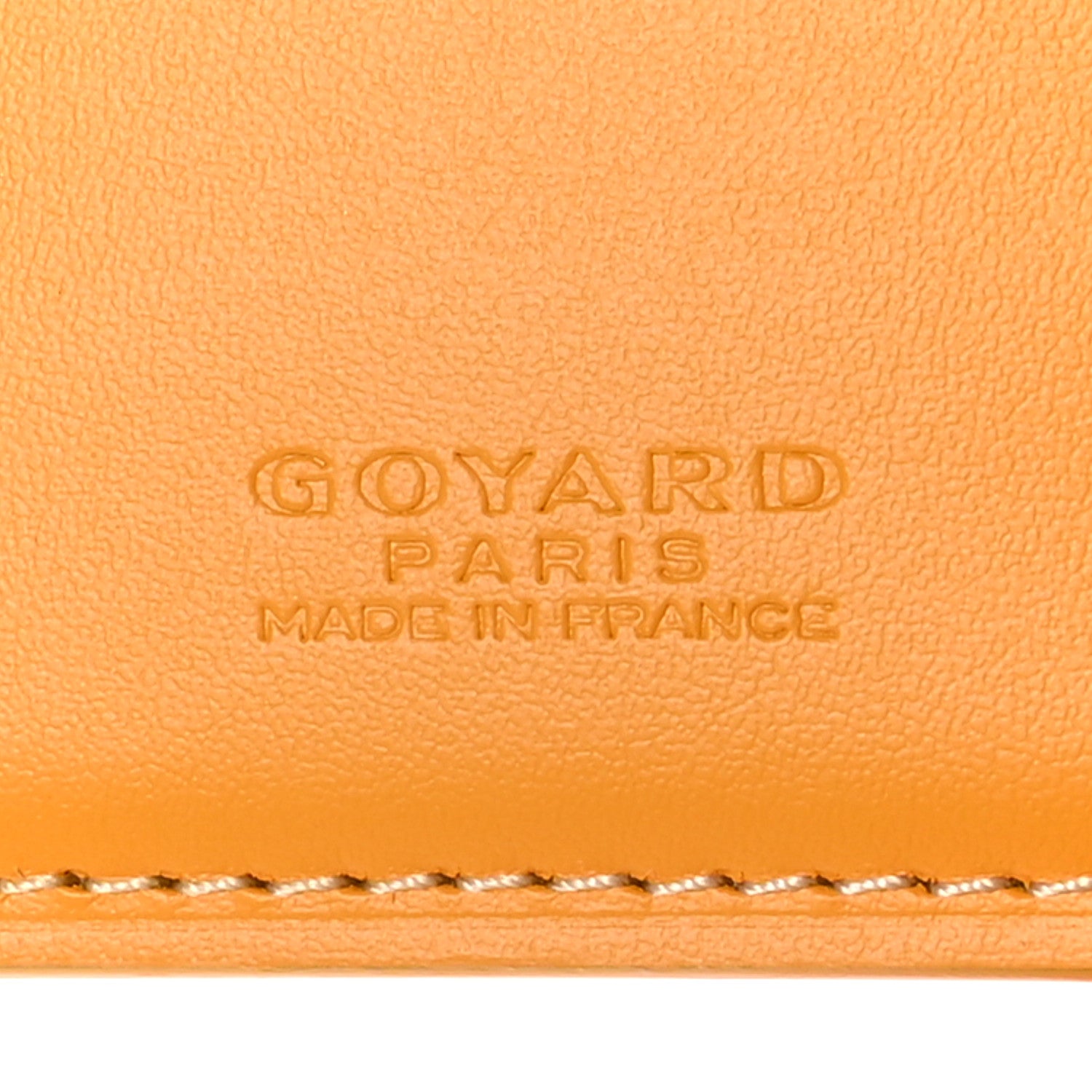 Goyard Goyardine Saint Pierre Card Holder Yellow 6 of 7