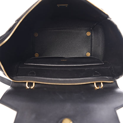 Celine Cotton Canvas Calfskin Mini Belt Bag Black 4 of 13