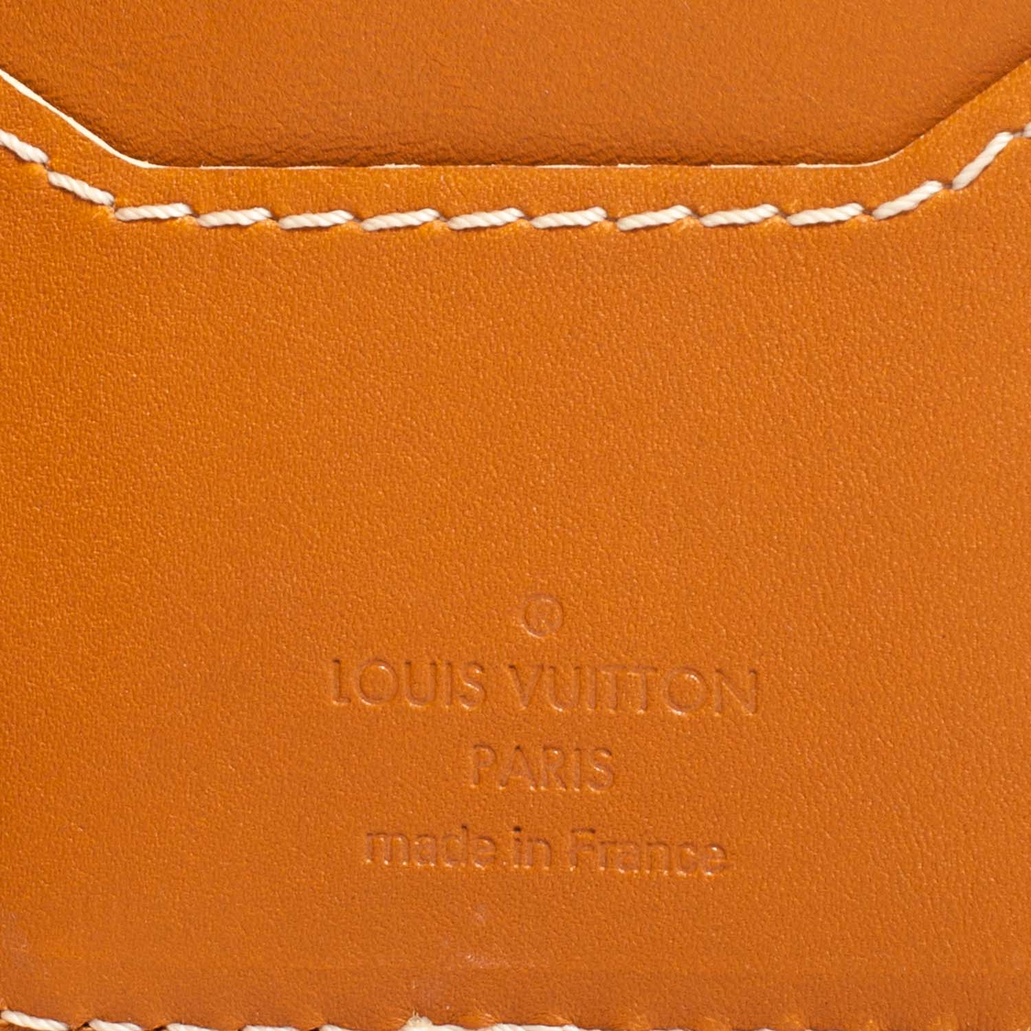 Louis Vuitton Tobago Pocket Organizer Wallet Blue 6 of 7