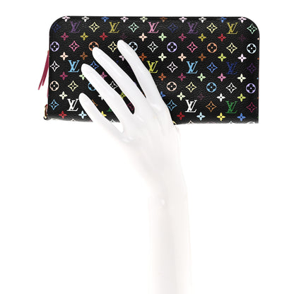 Louis Vuitton Monogram Multicolor Insolite Wallet Black Grenade 2 of 7