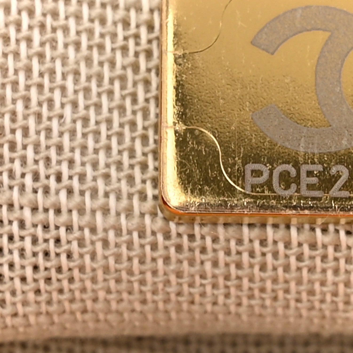 Chanel Canvas Small Deauville Tote Light Orange 8 of 12