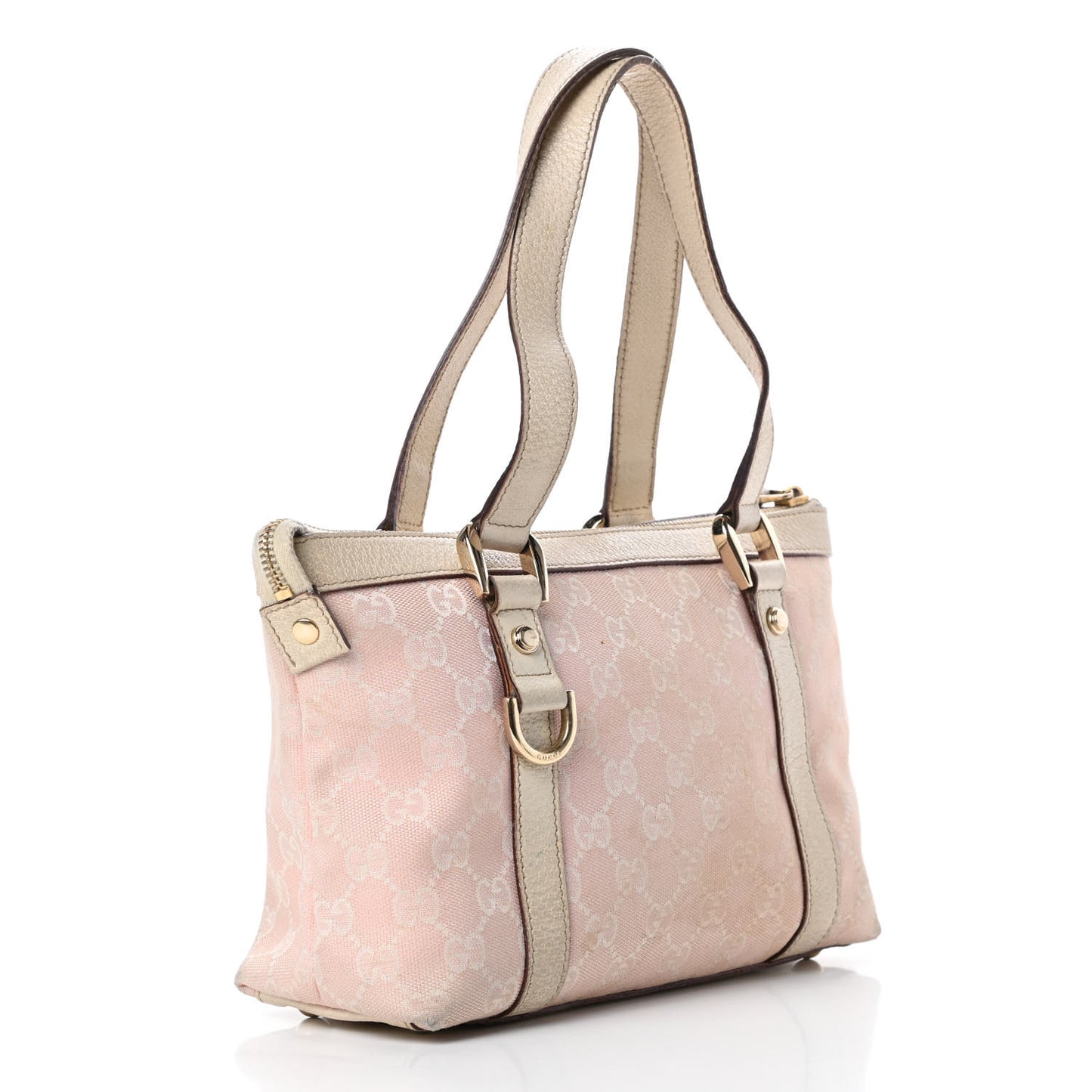 Monogram Small Abbey Tote Pink