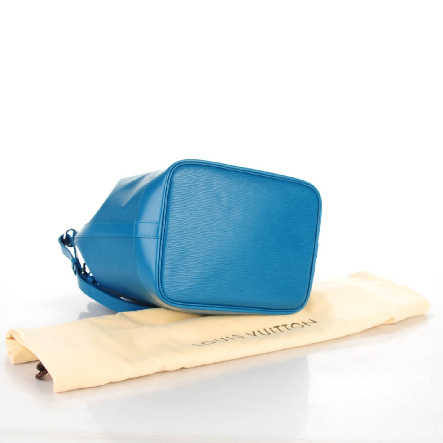 Louis Vuitton Epi Noe NM Cyan 4 of 7