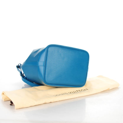 Louis Vuitton Epi Noe NM Cyan 4 of 7