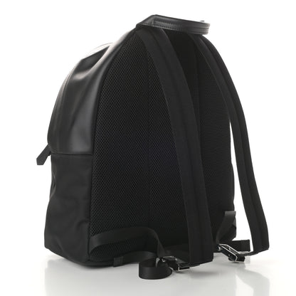 Fendi Nylon Calfskin Monster Butterfleye Backpack Black Carbone Multicolor 3 of 9