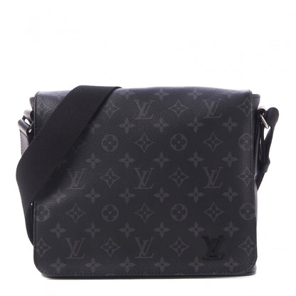 Louis Vuitton Monogram Eclipse District PM Black 1 of 7