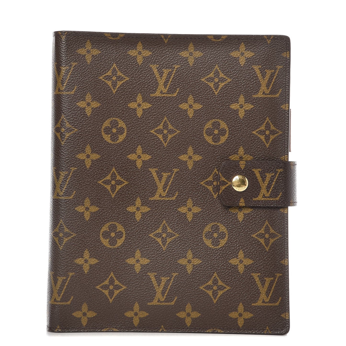 Monogram Large Ring Agenda Cover
