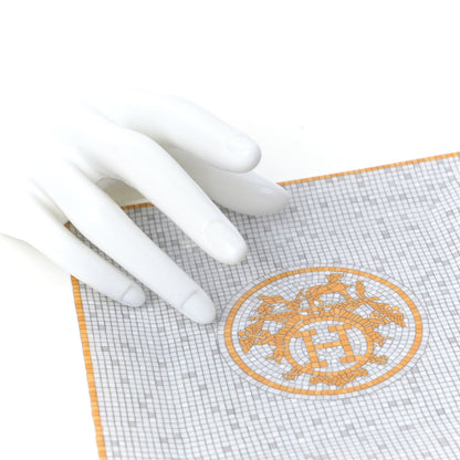 Hermes Porcelain Mosaique au 24 Square Plate 4 of 5