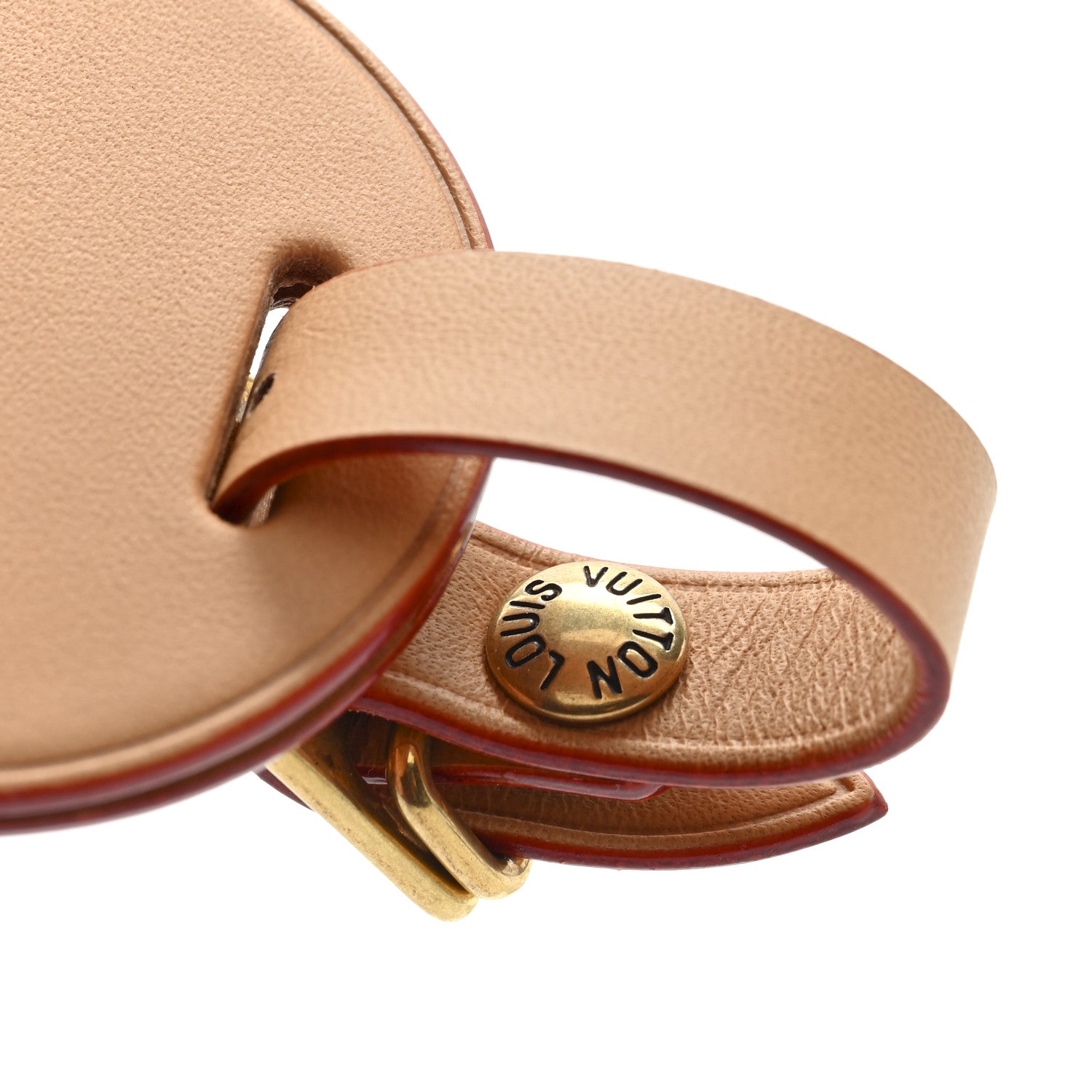 Louis Vuitton Vachetta Luggage Tag 3 of 3