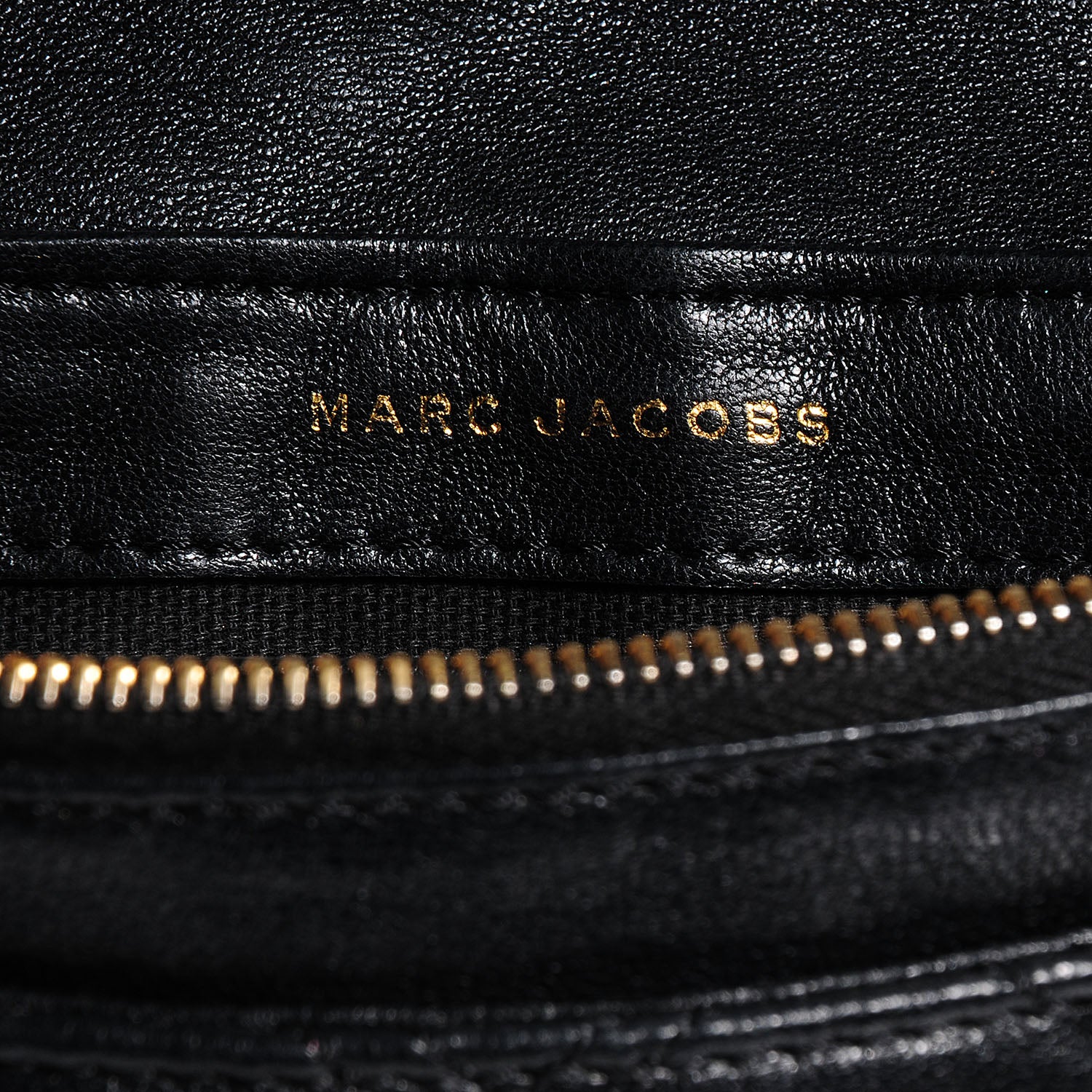 Marc Jacobs Lambskin Bow Quilting Single Black 6 of 10