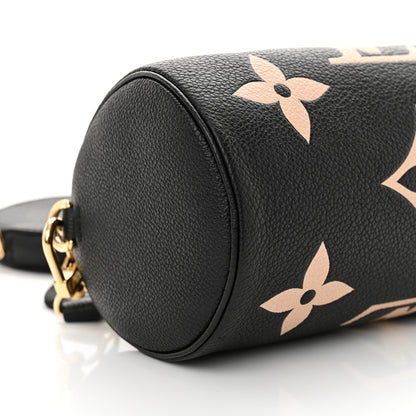 Louis Vuitton Empreinte Monogram Giant Papillon BB Black Beige 8 of 10