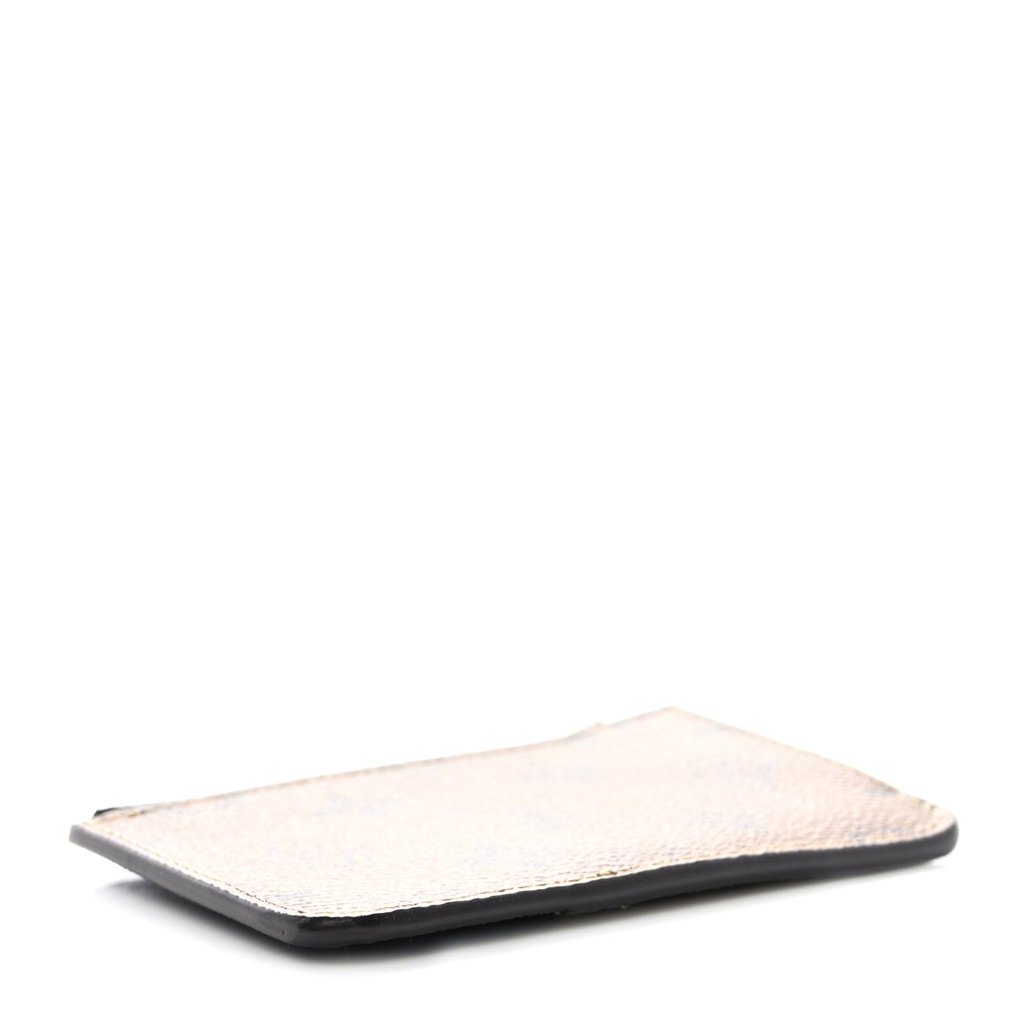 Reverse Monogram Zipped Romy Card Holder
