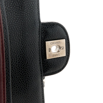 Chanel Caviar Quilted Medium Double Flap Black 7 of 11