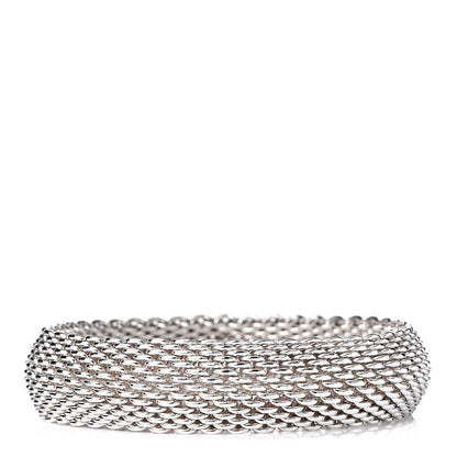 Tiffany Sterling Silver Somerset Mesh Bracelet 1 of 4