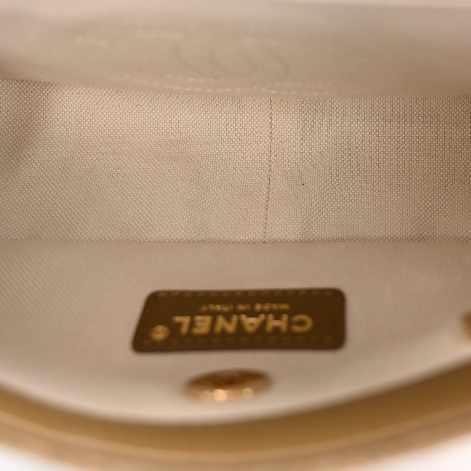 Chanel Suede Calfskin Quilted Eyes On You Flap Dark Beige 5 of 11