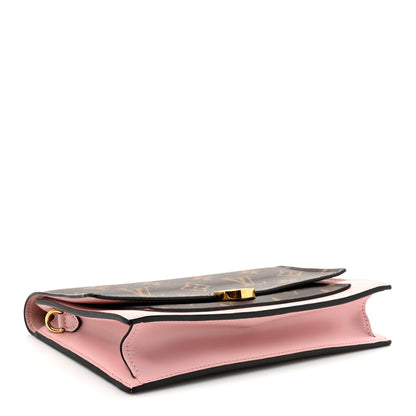 Louis Vuitton Monogram Flore Chain Wallet Rose Ballerine 4 of 15