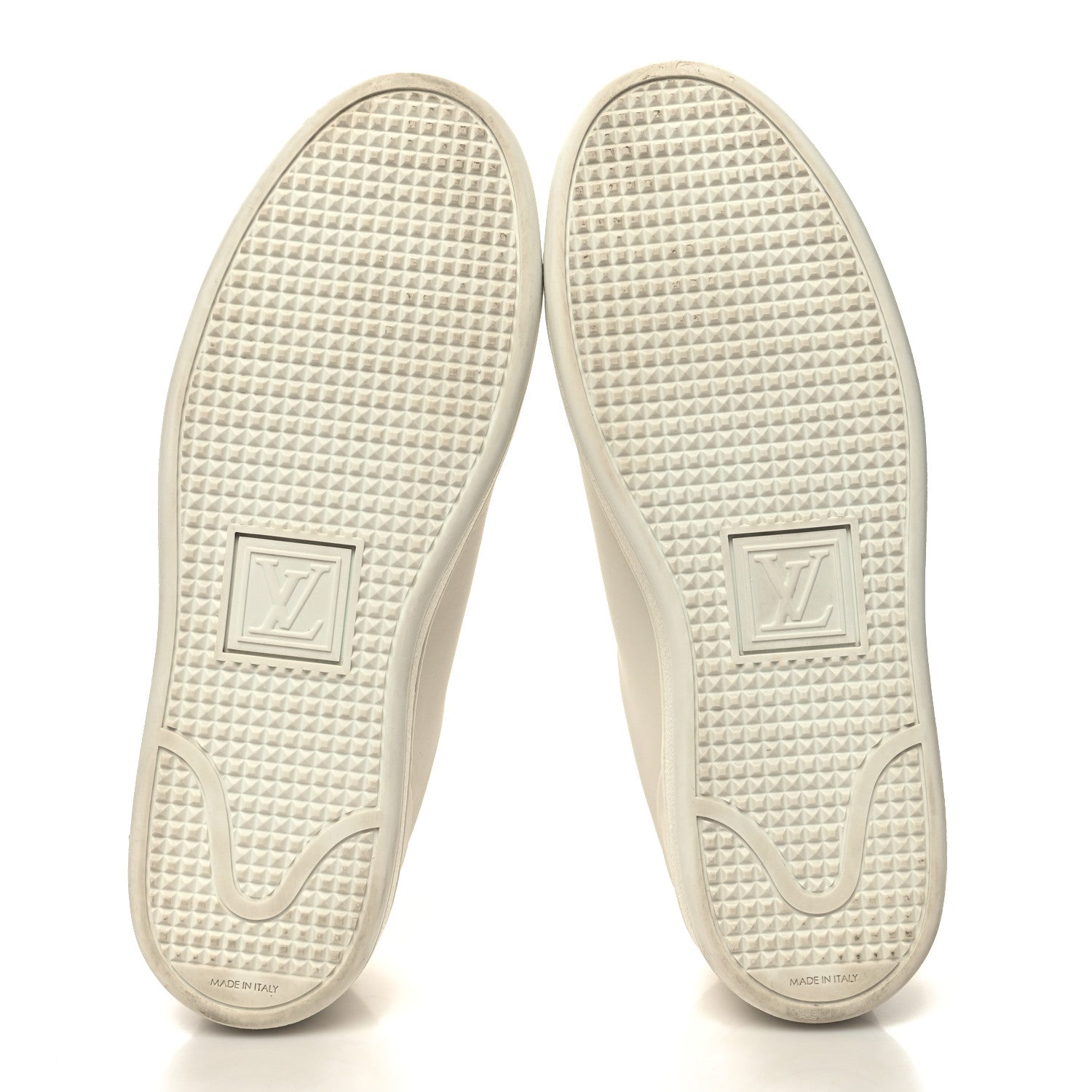 Louis Vuitton Calfskin Frontrow Sneakers 36.5 White 5 of 9