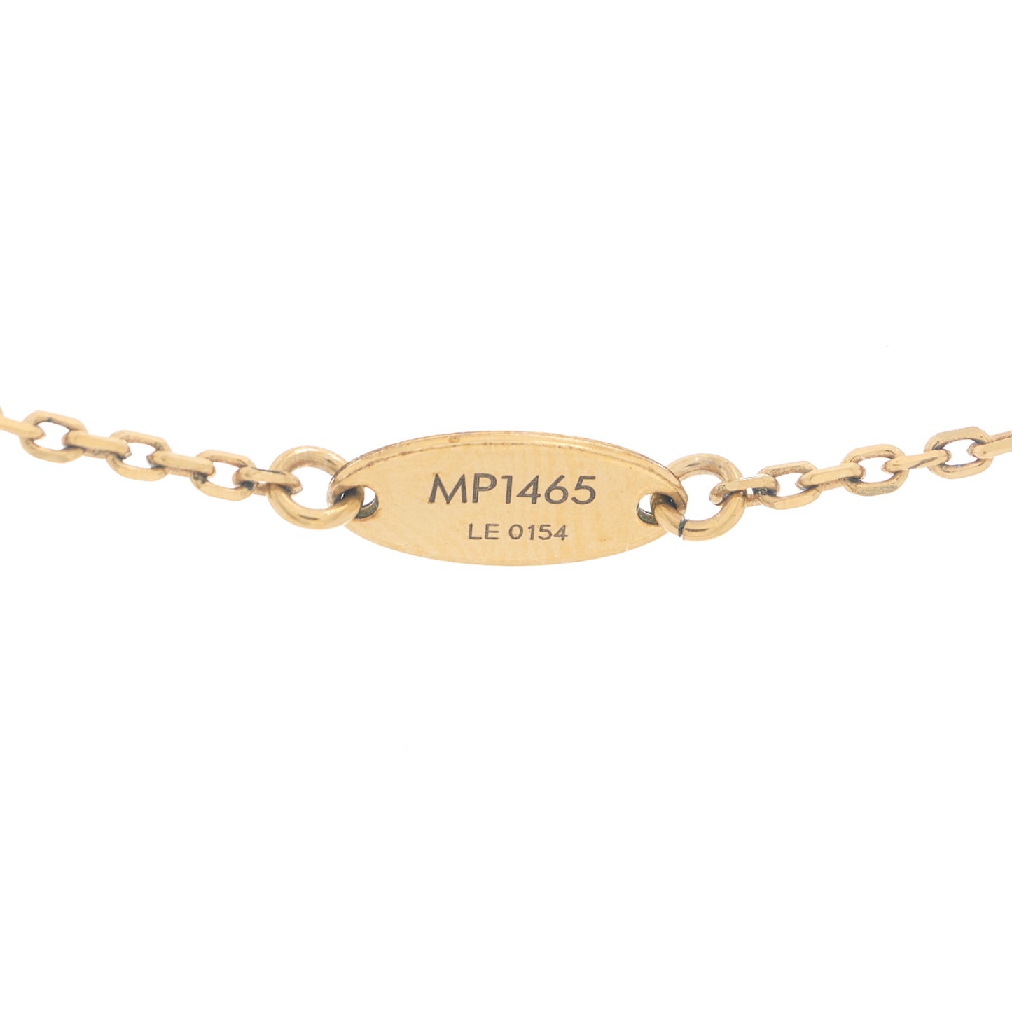 Brass Essential V Necklace Gold