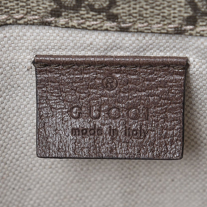 Gucci GG Supreme Monogram Neo Vintage Web Belt Bag Brown 7 of 8