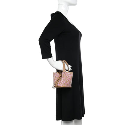 Hermes Swift Micro Lucky Daisy Picotin Lock Chai Rose White 3 of 10