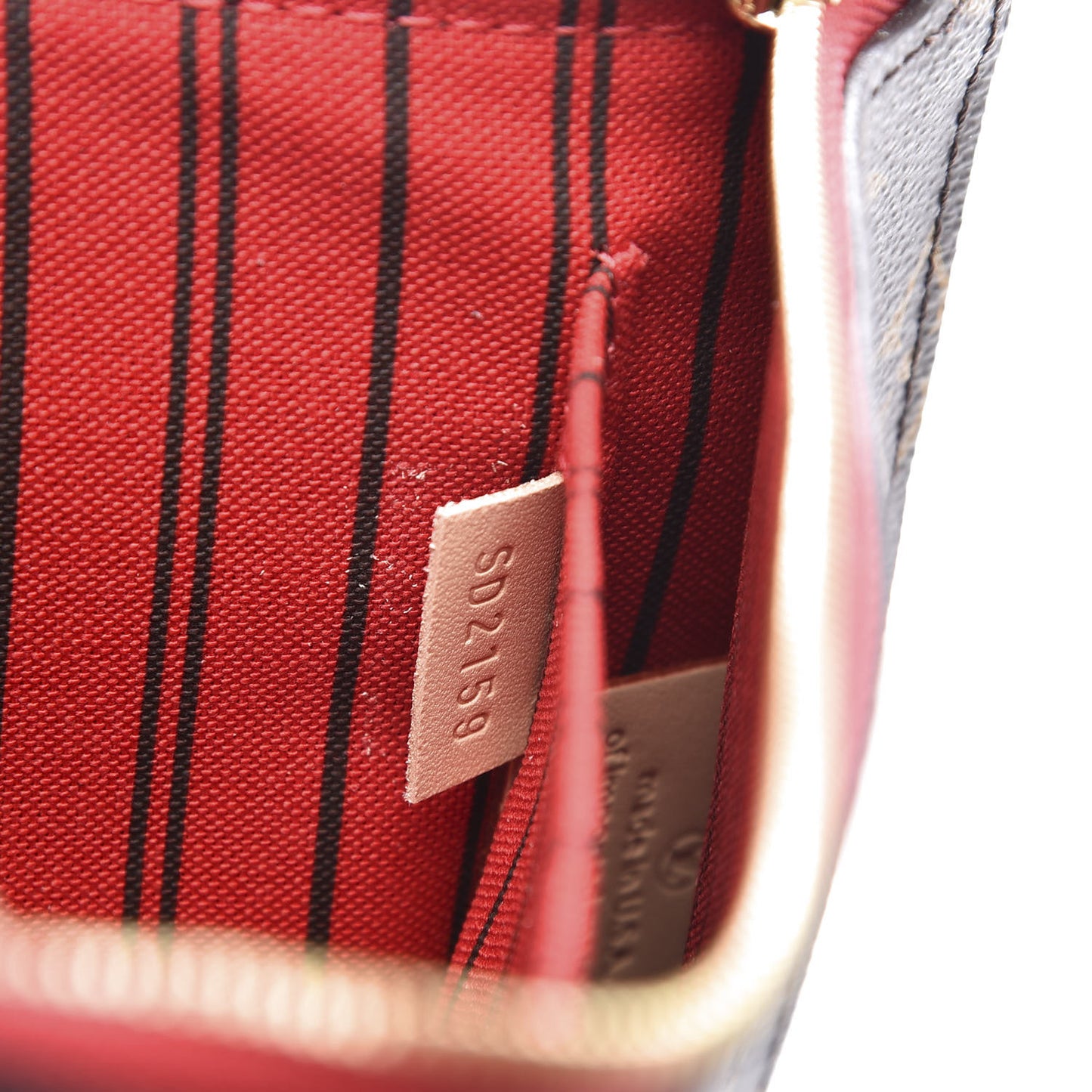Monogram Neverfull MM GM Pochette Cherry