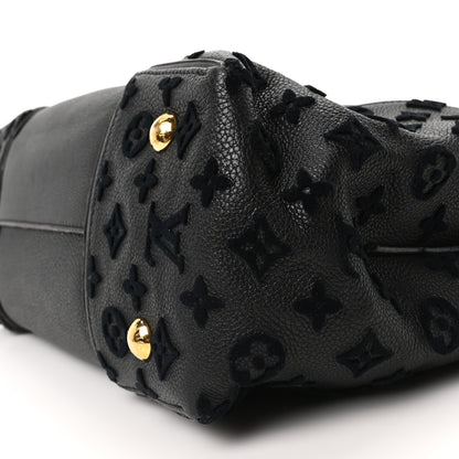 Louis Vuitton Veau Cachemire Tote W PM Black 9 of 9