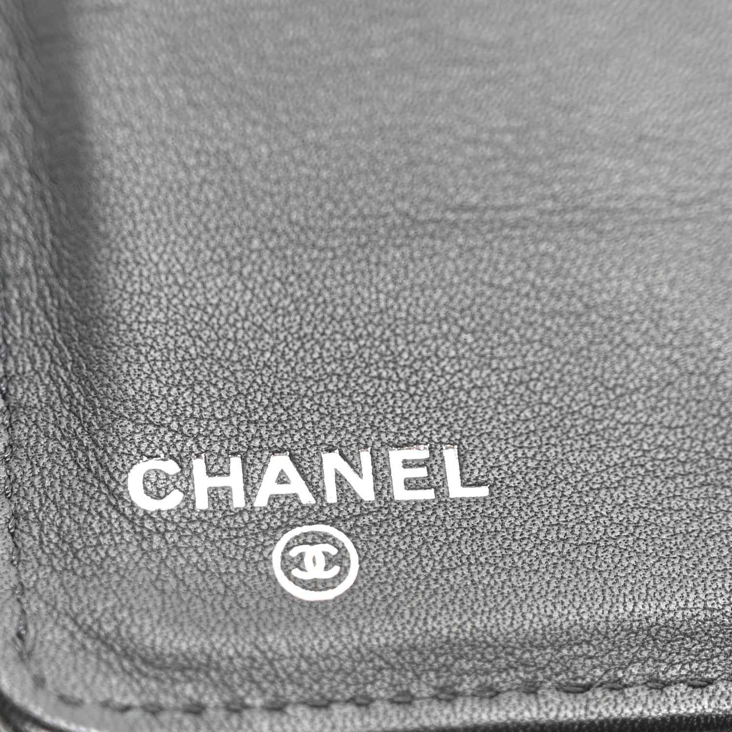 Chanel Caviar CC Yen Wallet Black 6 of 9