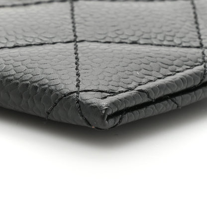 Chanel Caviar Quilted Card Holder Black 9 of 11
