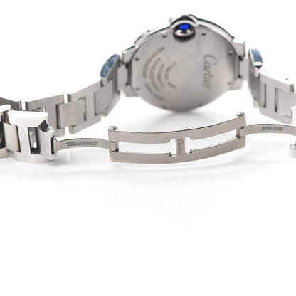 Cartier Stainless Steel 33mm Ballon Bleu De Automatic Watch Pink 5 of 6