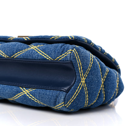Louis Vuitton Denim Malletage GO-14 PM Blue 8 of 8