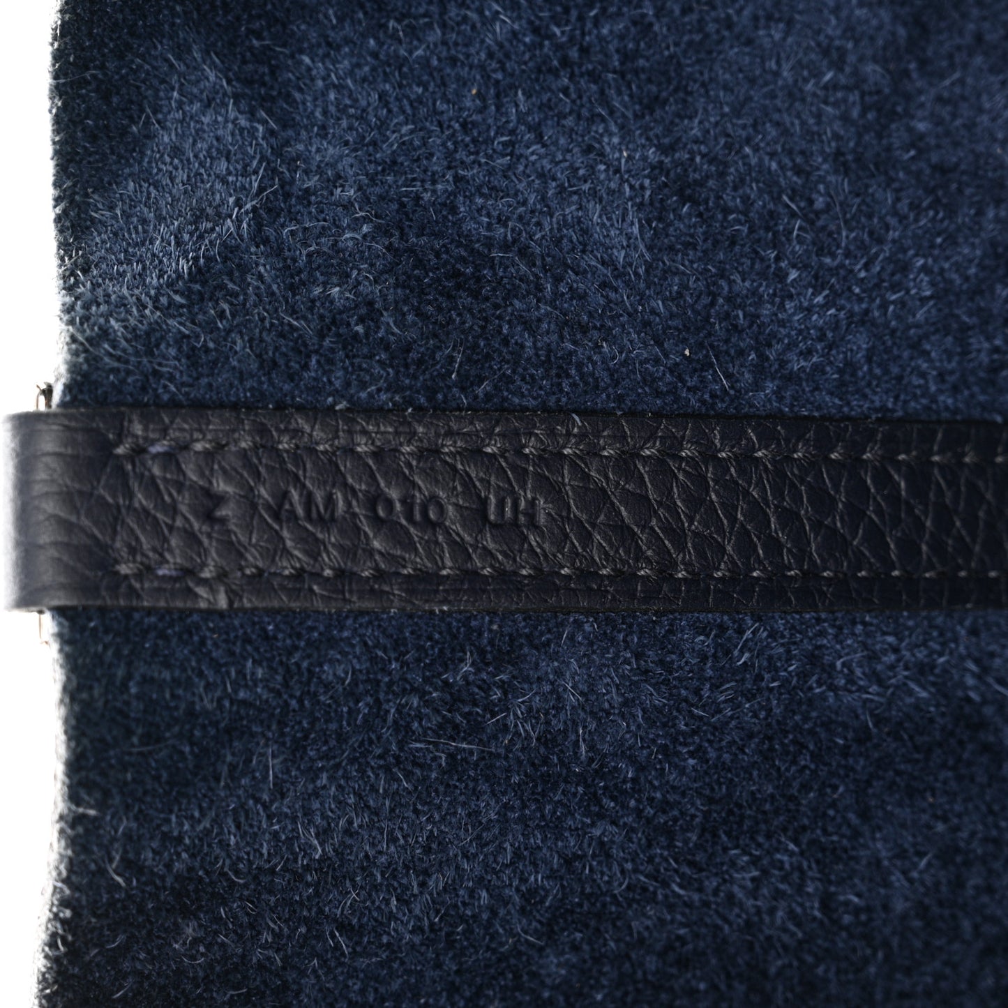 Taurillon Clemence Picotin Lock 22 MM Bleu Nuit