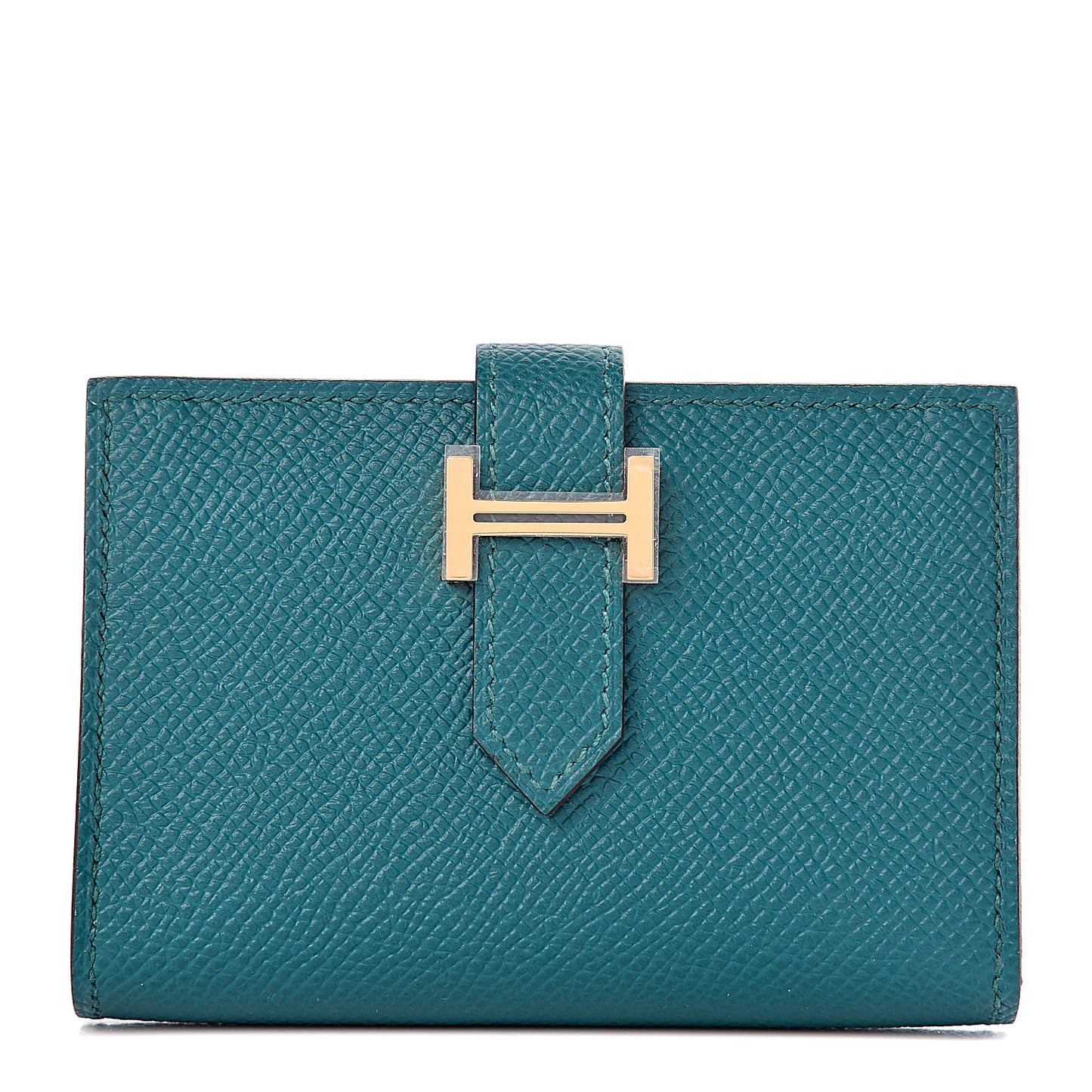 Epsom Bearn Card Holder Wallet Vert Bosphore