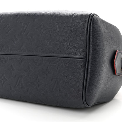 Louis Vuitton LOUIS VUITTON Empreinte Speedy Bandouliere 25 NM Marine Rouge 9 of 9