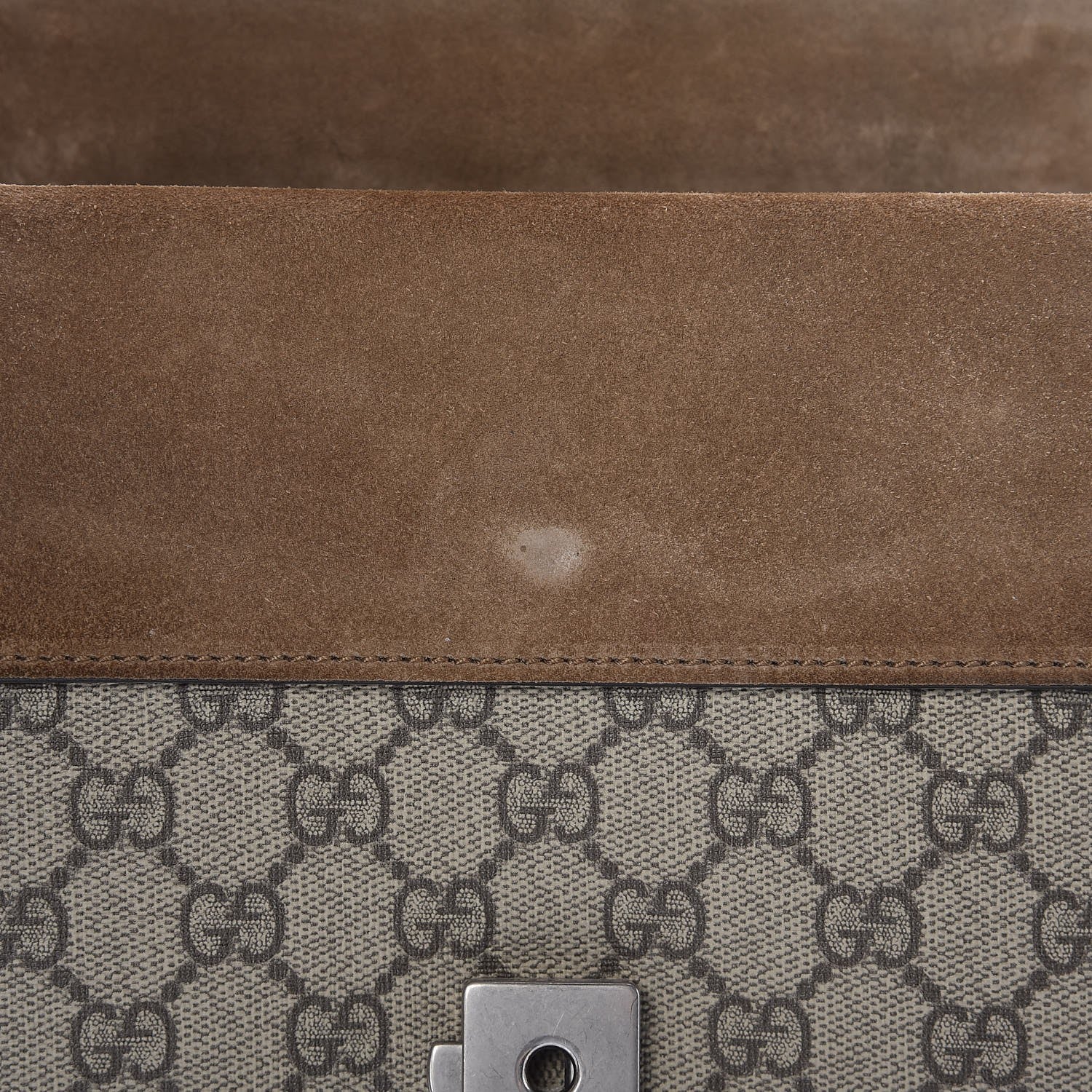 Gucci GG Supreme Monogram Mini Dionysus Shoulder Bag Taupe 14 of 14