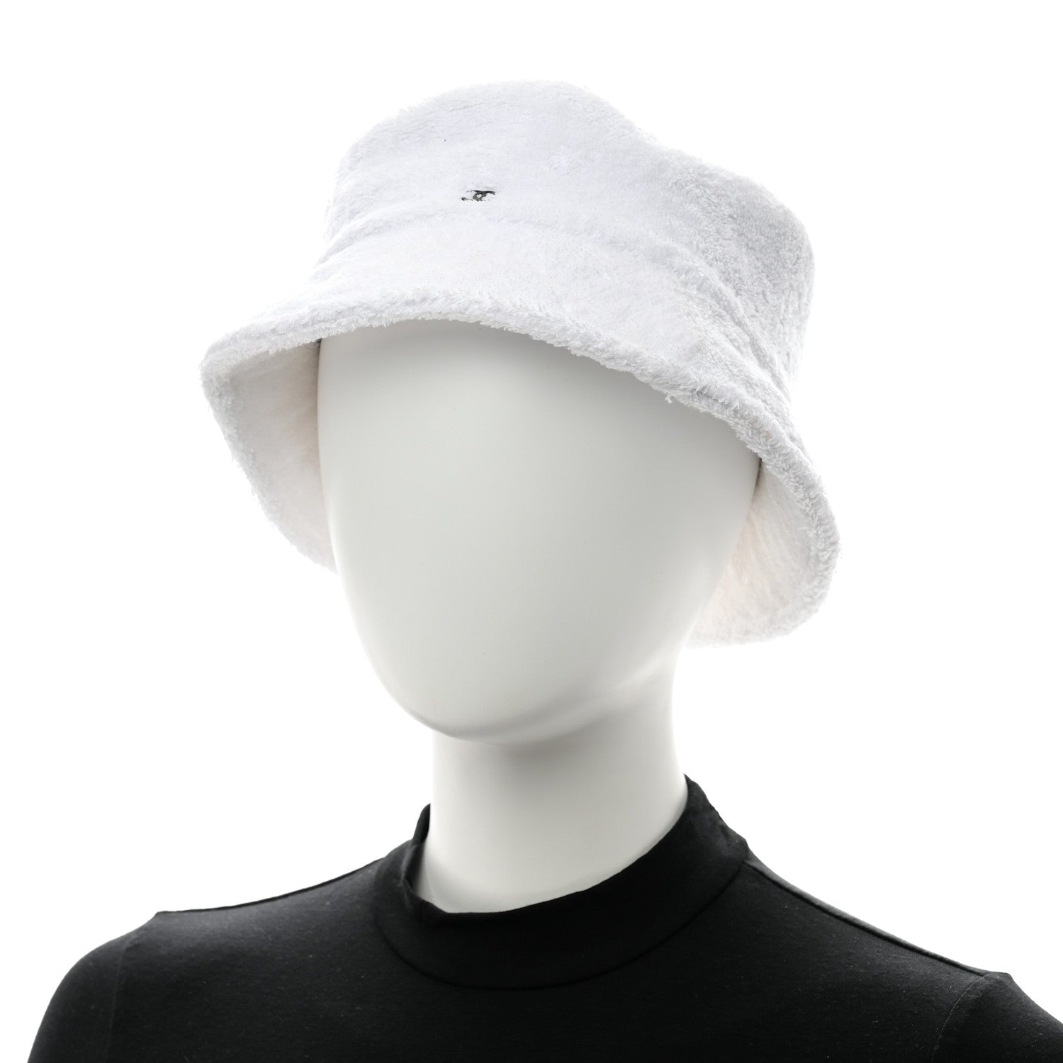Chanel Terry Cloth CC Bucket Hat M White 2 of 10