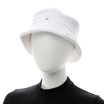 Chanel Terry Cloth CC Bucket Hat M White 2 of 10