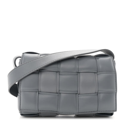 Bottega Veneta Nappa Maxi Intreccio Small Padded Cassette Crossbody Bag Thunder 1 of 11