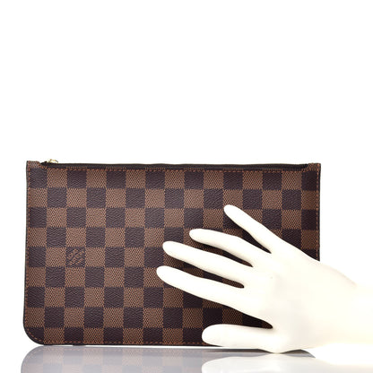 Louis Vuitton Damier Ebene Neverfull MM GM Pochette 2 of 8