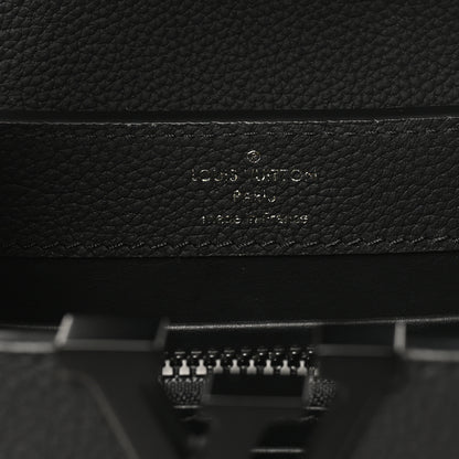 Louis Vuitton Matte Taurillon Capucines East West Mini All Black 6 of 10