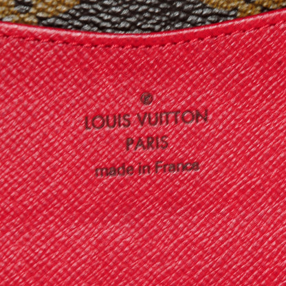 Louis Vuitton Monogram Josephine Wallet Red 6 of 8
