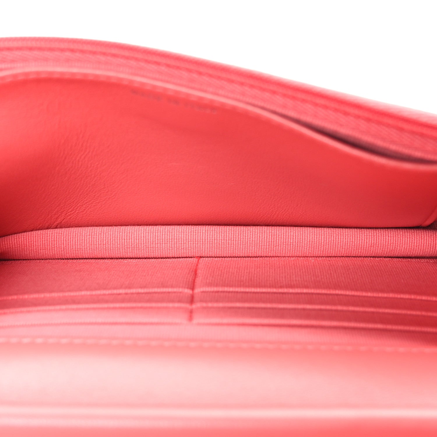 Chanel Lambskin Quilted Wallet On Chain WOC Pink 5 of 11