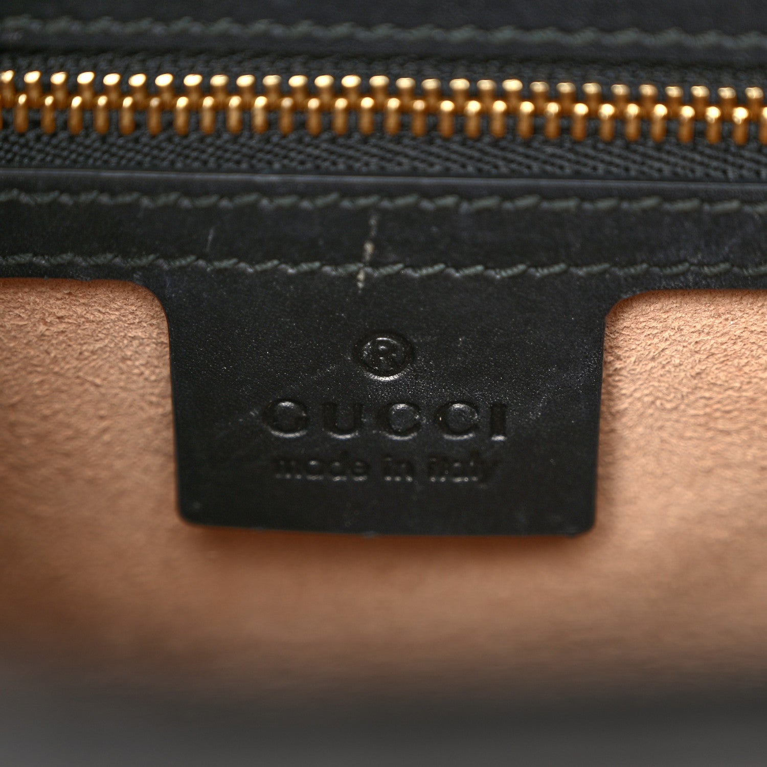 Gucci Guccissima Signature Small Padlock Top Handle Bag Black 6 of 12