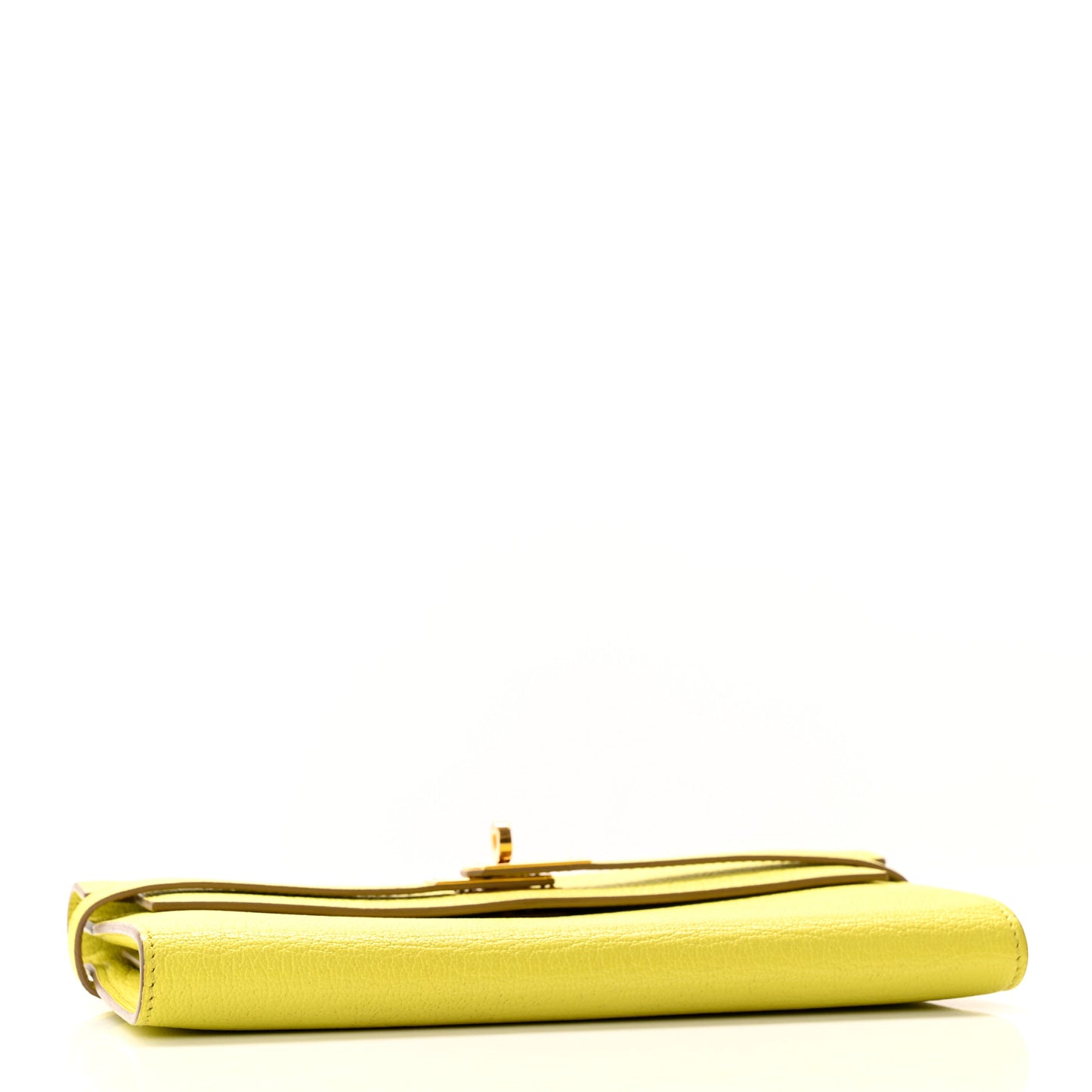 Chevre Mysore Kelly Longue Wallet Lime