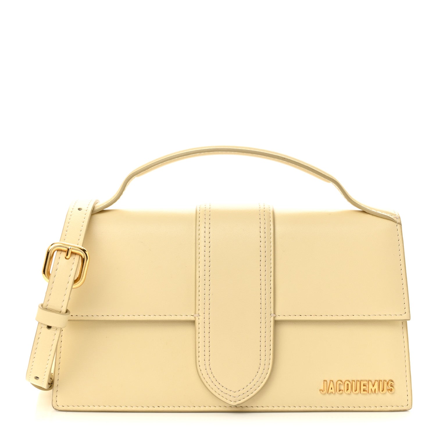 Jacquemus Smooth Calfskin Le Grand Bambino Ivory 1 of 14