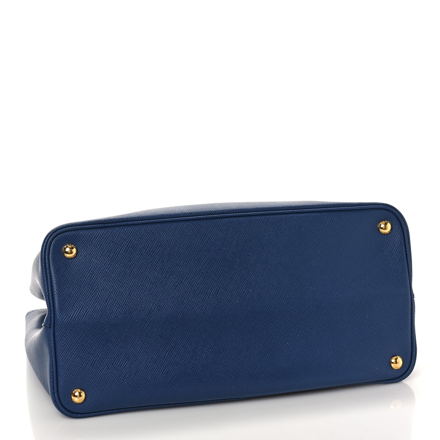 Saffiano Cuir Large Double Bag Bleuette