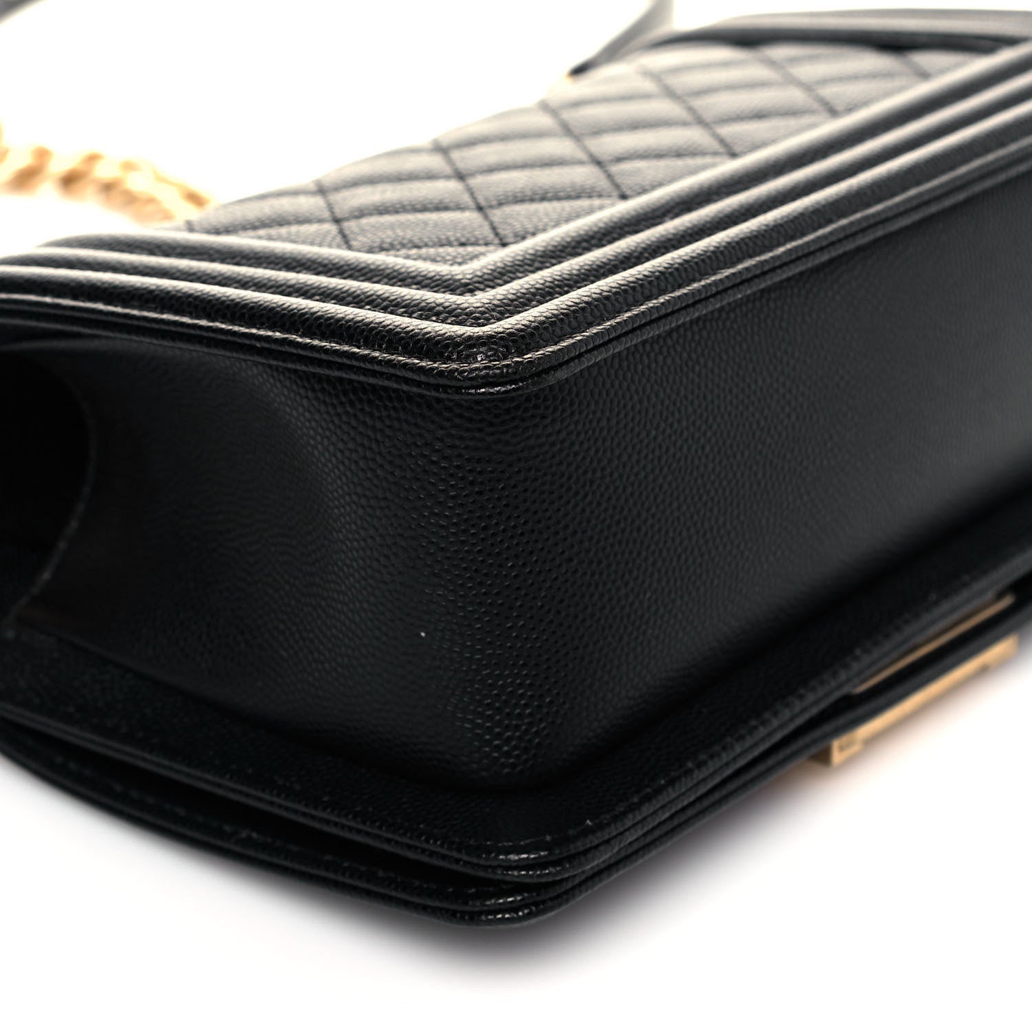Chanel Caviar Quilted Small Boy Flap Black 11 of 12