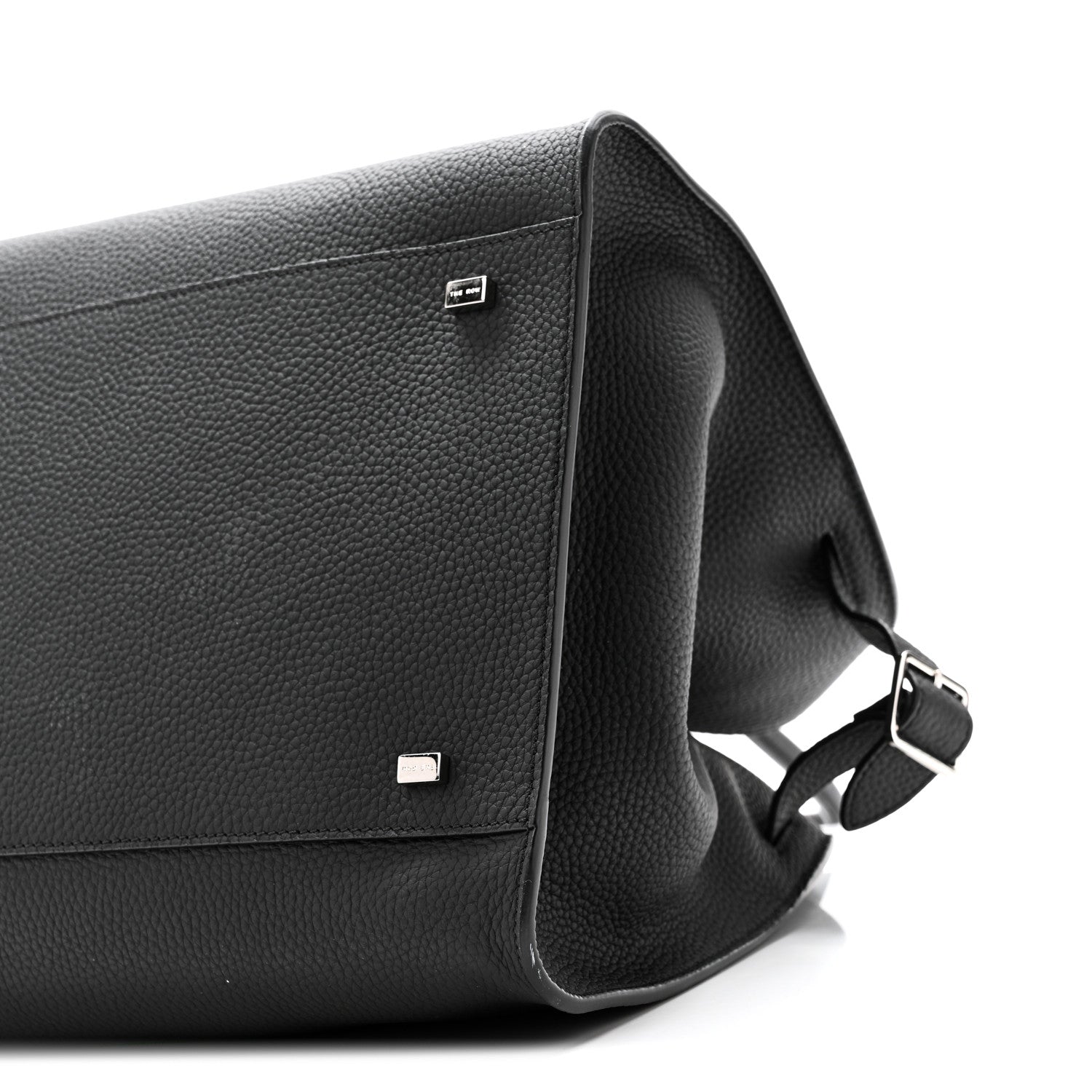 The Row Matte Grained Calfskin Soft Margaux 15 Black 9 of 9