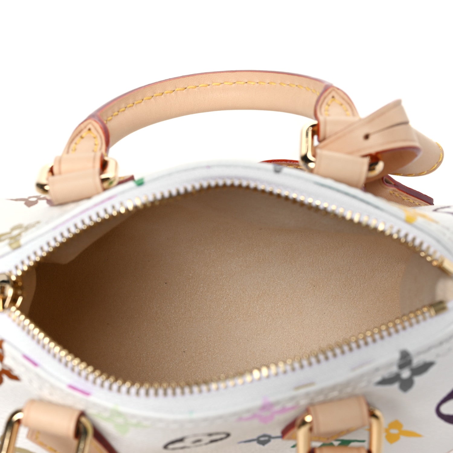 Louis Vuitton LV X TM Monogram Multicolor Nano Speedy White 5 of 10